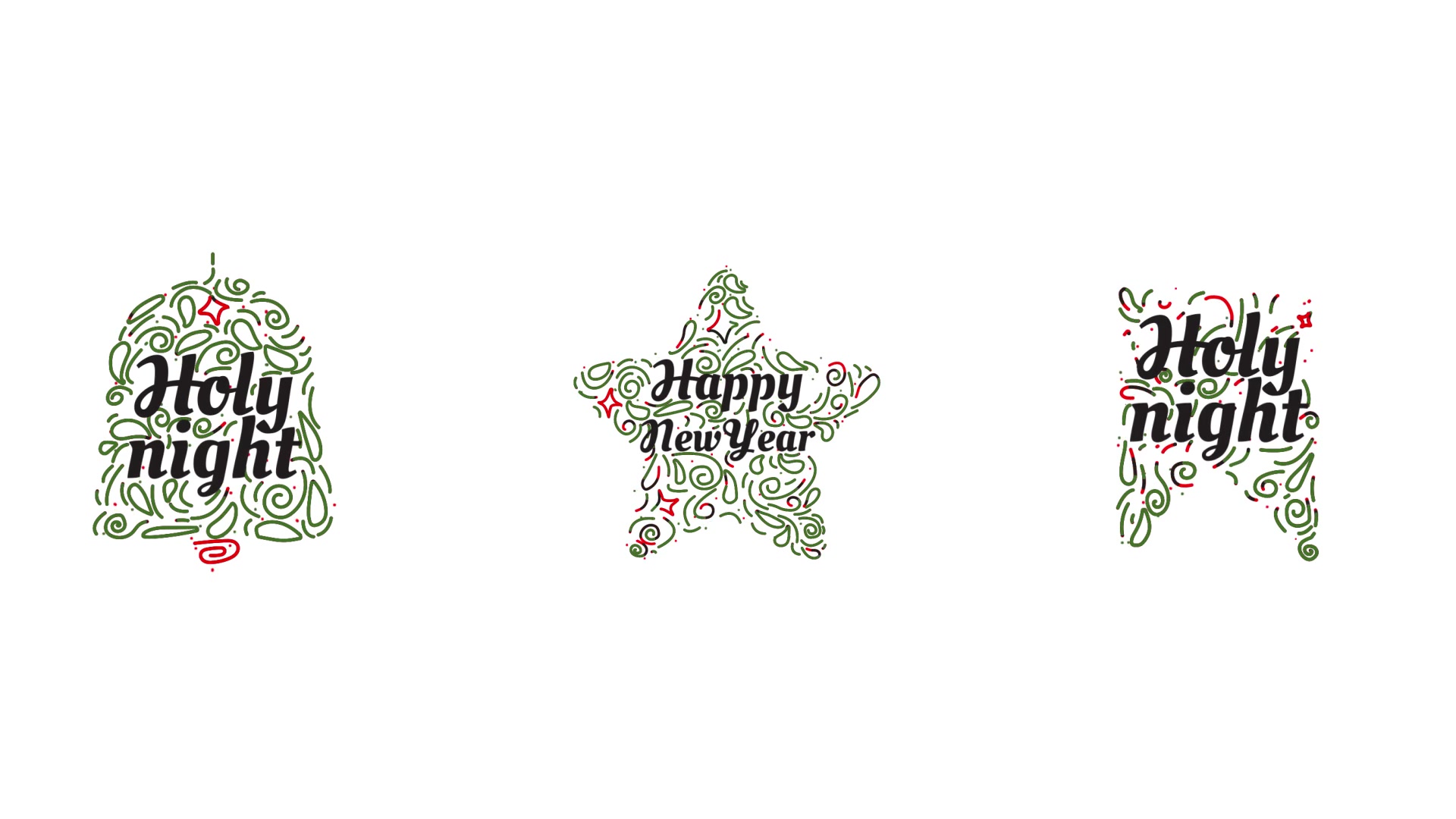 Christmas Typography Videohive 34628210 After Effects Image 7