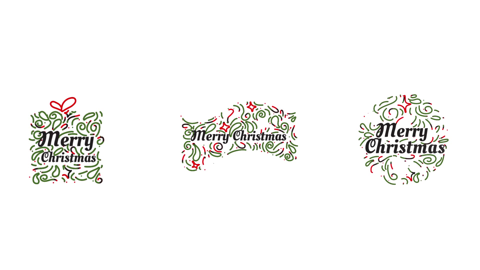 Christmas Typography Videohive 34628210 After Effects Image 9