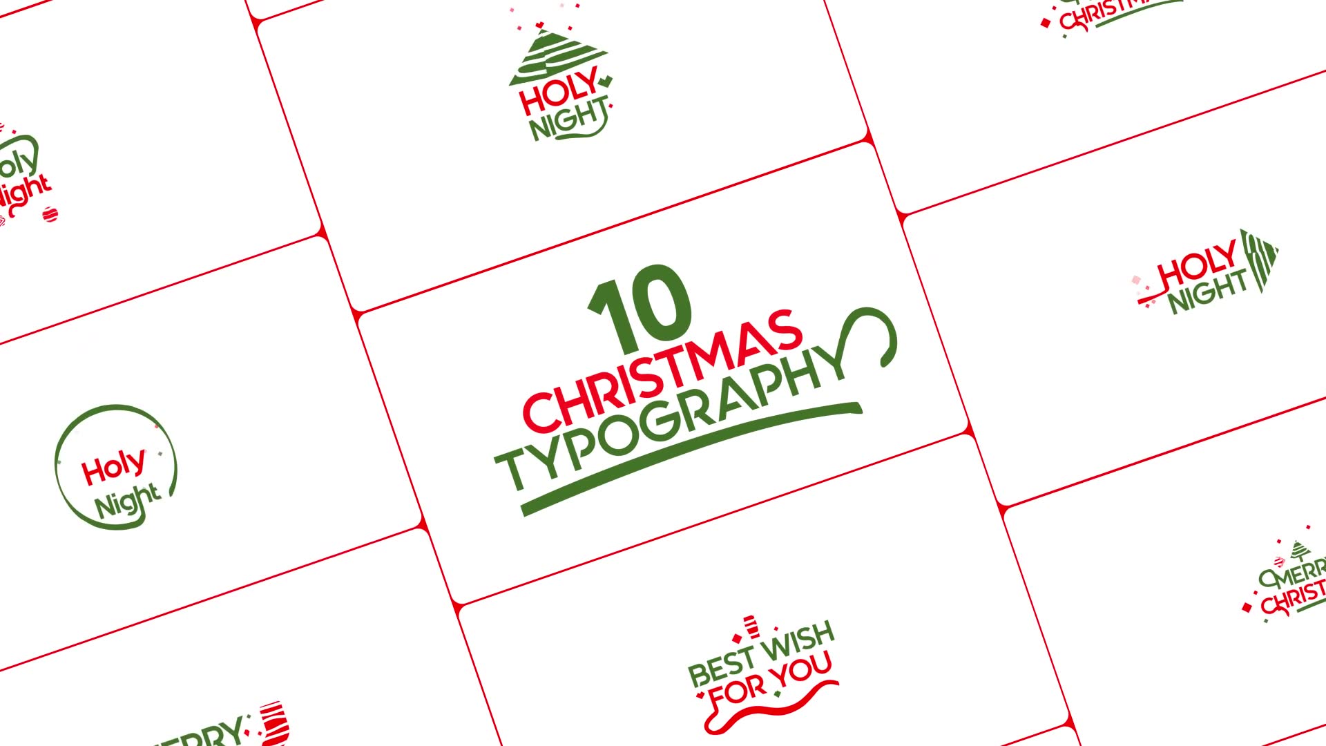 Christmas Typography Videohive 34756960 After Effects Image 2