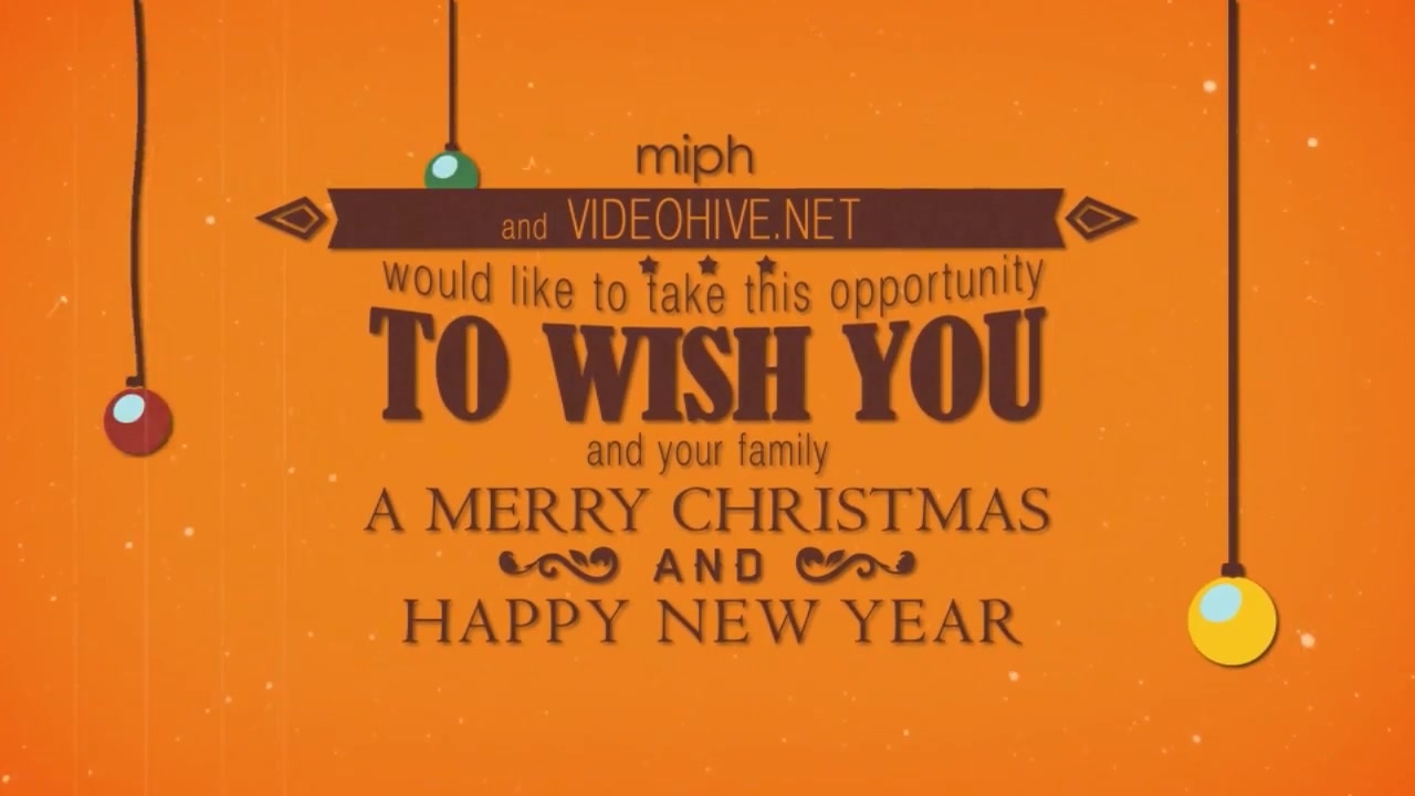 Christmas Typography - Download Videohive 3585478