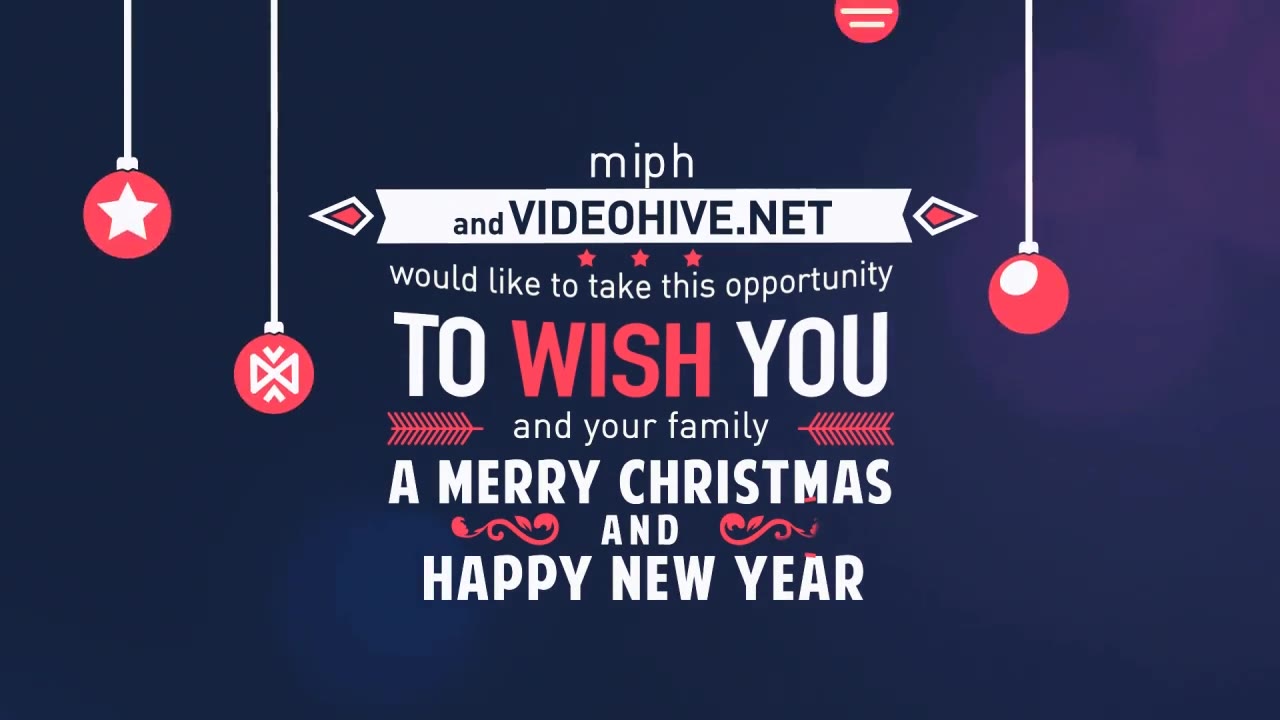 Christmas Typography - Download Videohive 3585478