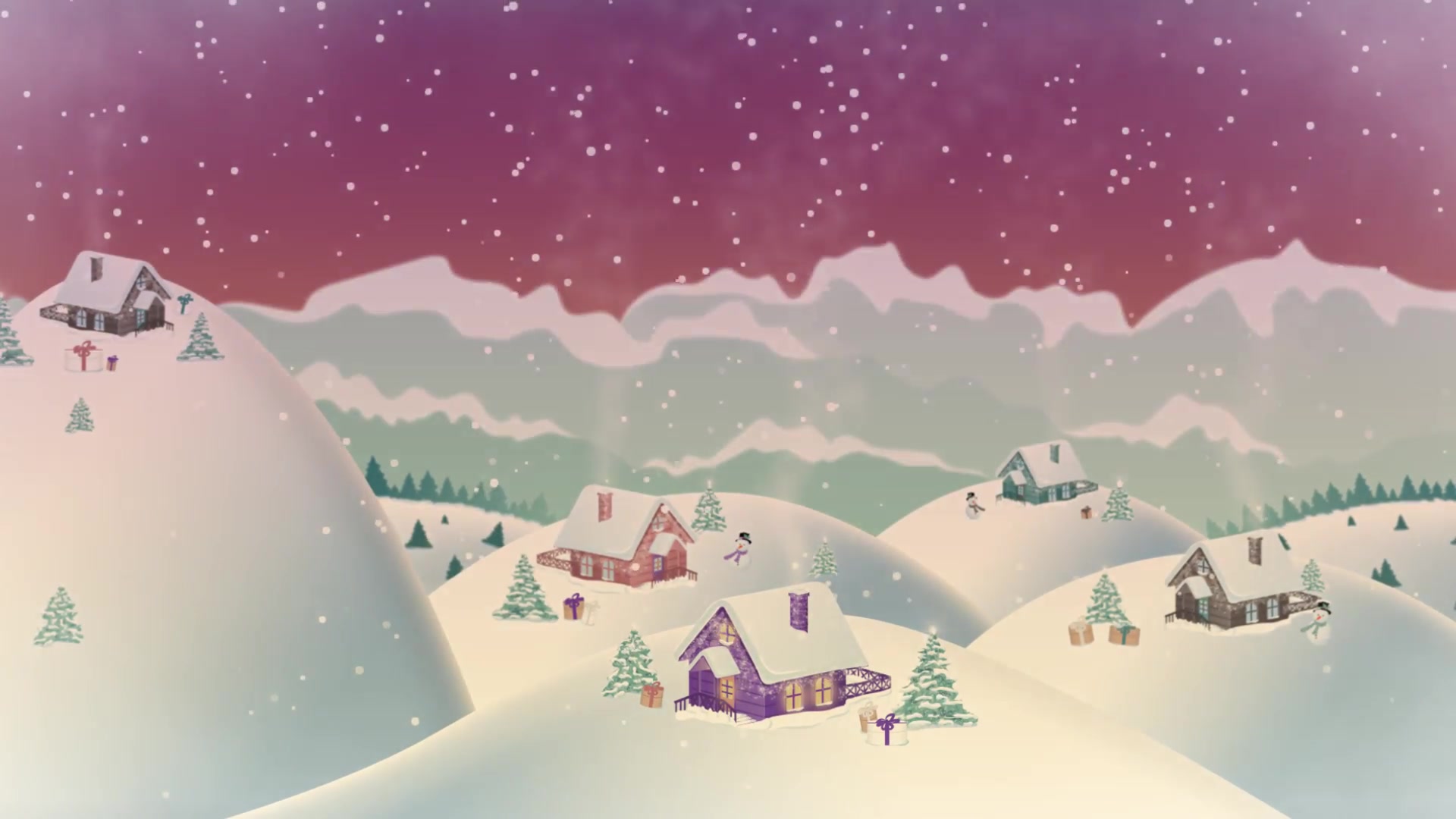 Christmas Village Landscape - Download Videohive 20898385