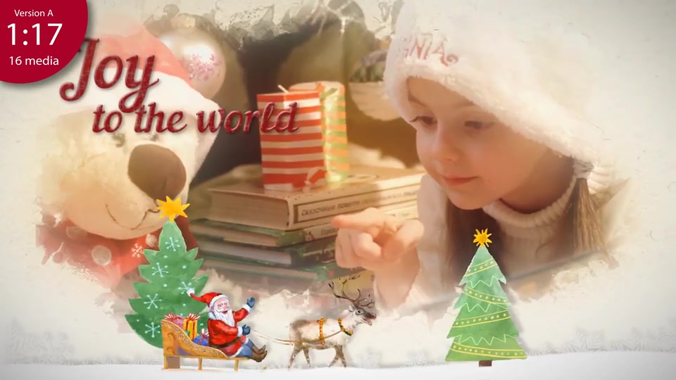 Christmas Watercolored Slideshow Videohive 25089421 After Effects Image 7