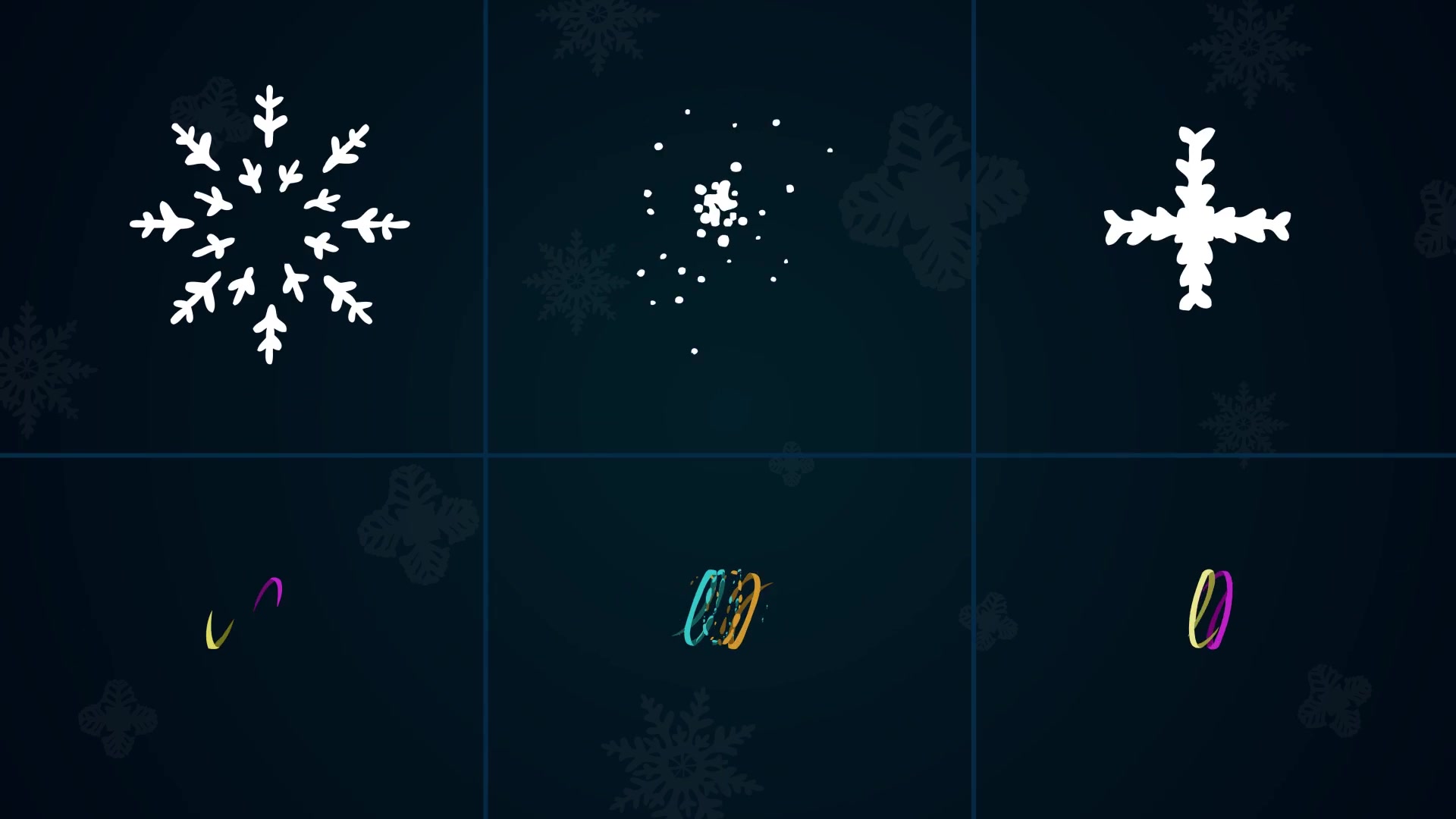 Christmas Winter Animations for DaVinci Resolve Videohive 35324932 DaVinci Resolve Image 8