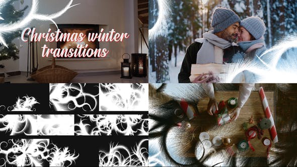 Christmas Winter Transitions for DaVinci Resolve - Download 35038674 Videohive