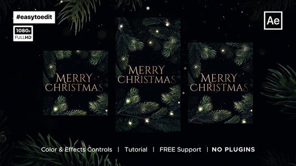 Christmas Wishes Instagram Stories - 34991862 Download Videohive