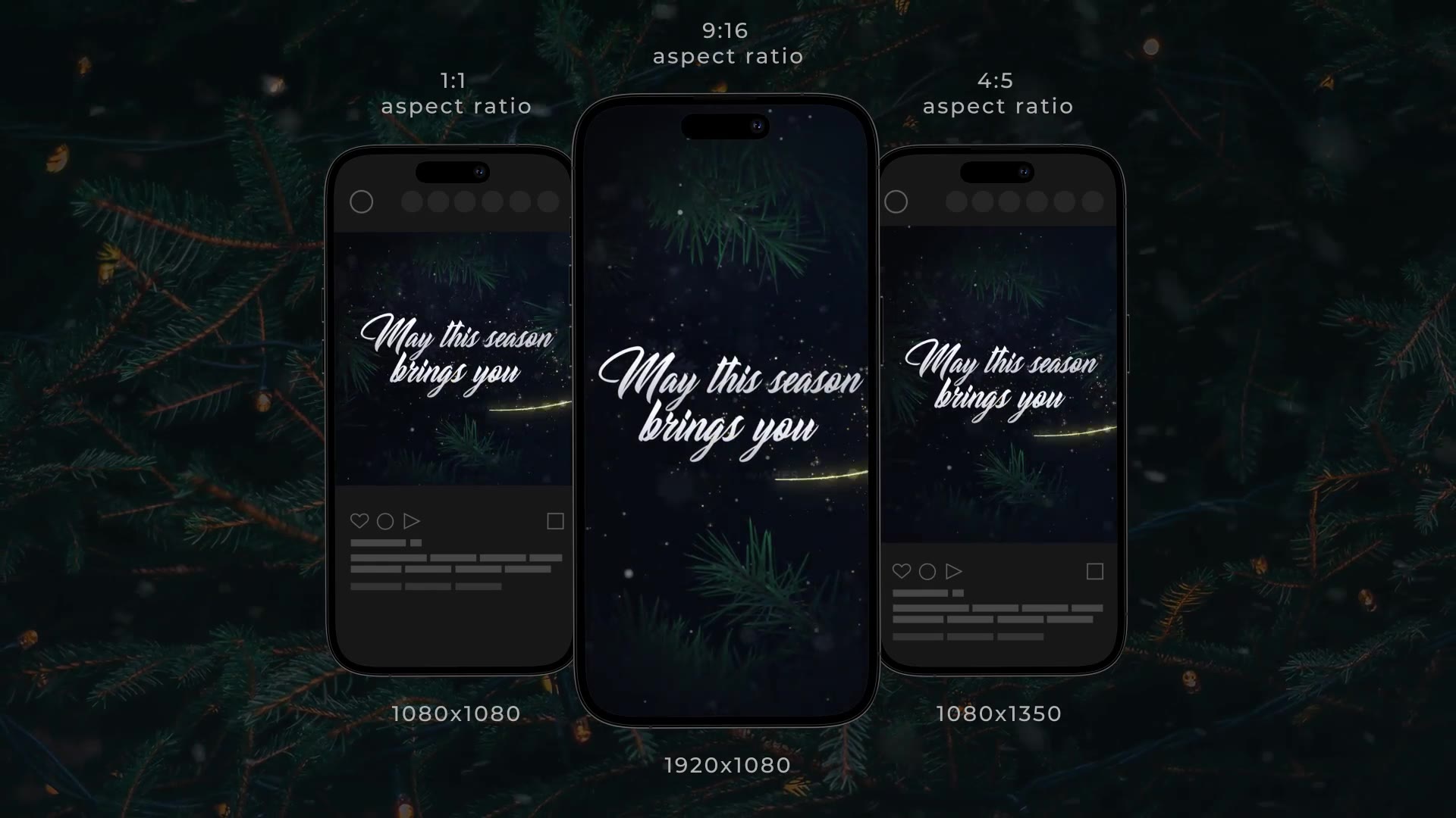 Christmas Wishes Instagram Stories Videohive 42193653 After Effects Image 2