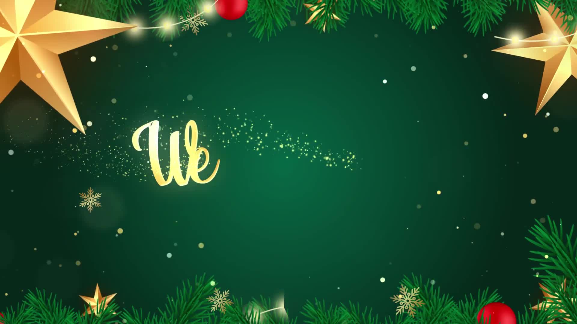 Christmas Wishes Opener 2 Videohive 41600991 After Effects Image 1
