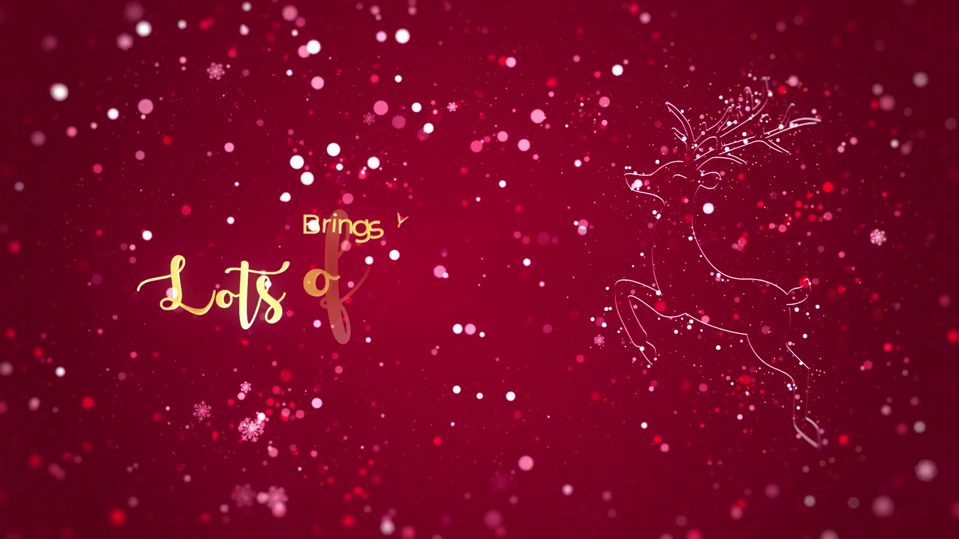 Christmas Wishes Opener Videohive 34925577 After Effects Image 5