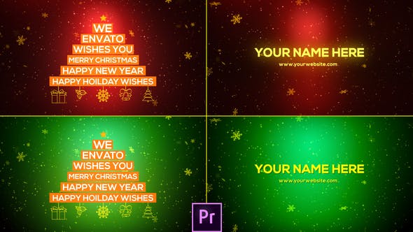 Christmas Wishes Premiere Pro - Videohive Download 28983709