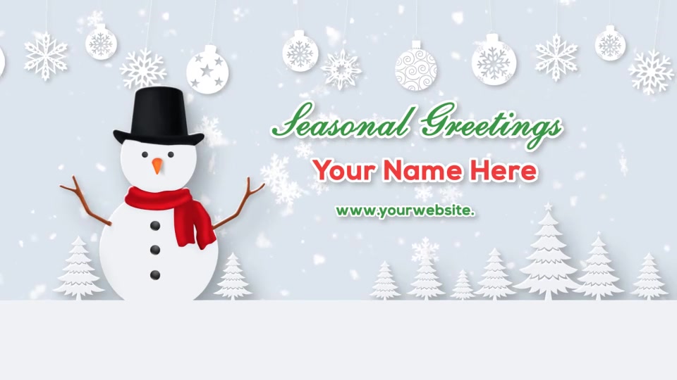 Christmas Wishes Text Premiere Pro Videohive 25072835 Premiere Pro Image 8