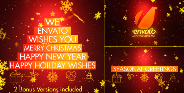 Christmas Wishes Typography - Download Videohive 3517267