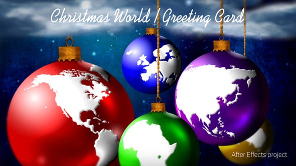 Christmas World / Greeting Card - Download Videohive 755561