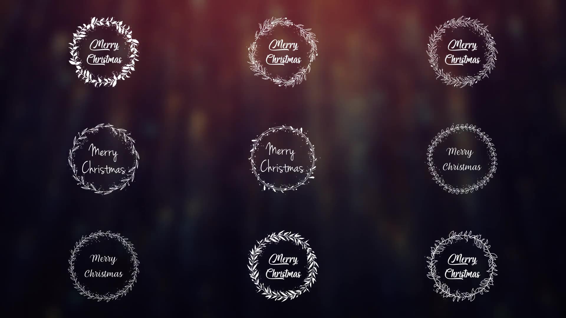 Christmas Wreath Videohive 25053457 After Effects Image 3