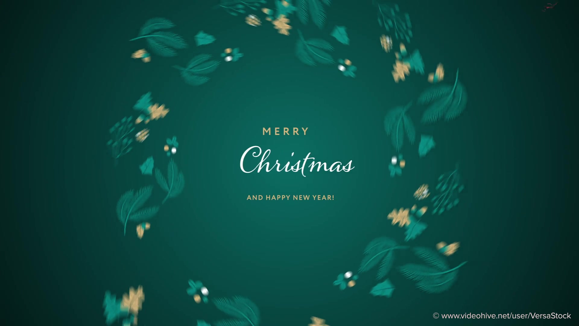 Christmas Wreath Logo Endframe Kit Videohive 34410868 After Effects Image 7