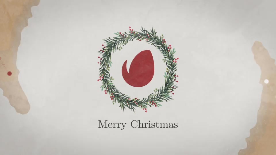 Christmas Wreath Logo Videohive 22991247 After Effects Image 5