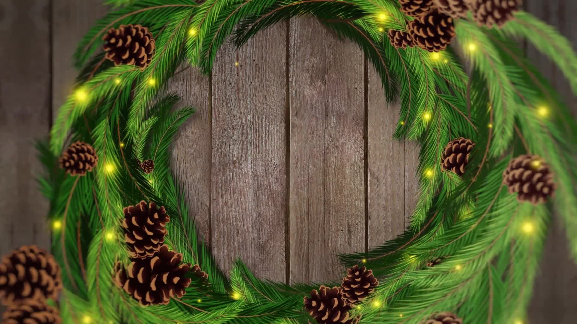 Christmas Wreaths Reveal Videohive 29691609 After Effects Image 1