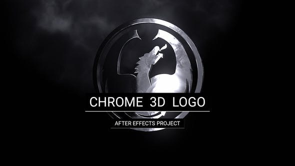 Chrome 3D Logo - 38353453 Download Videohive