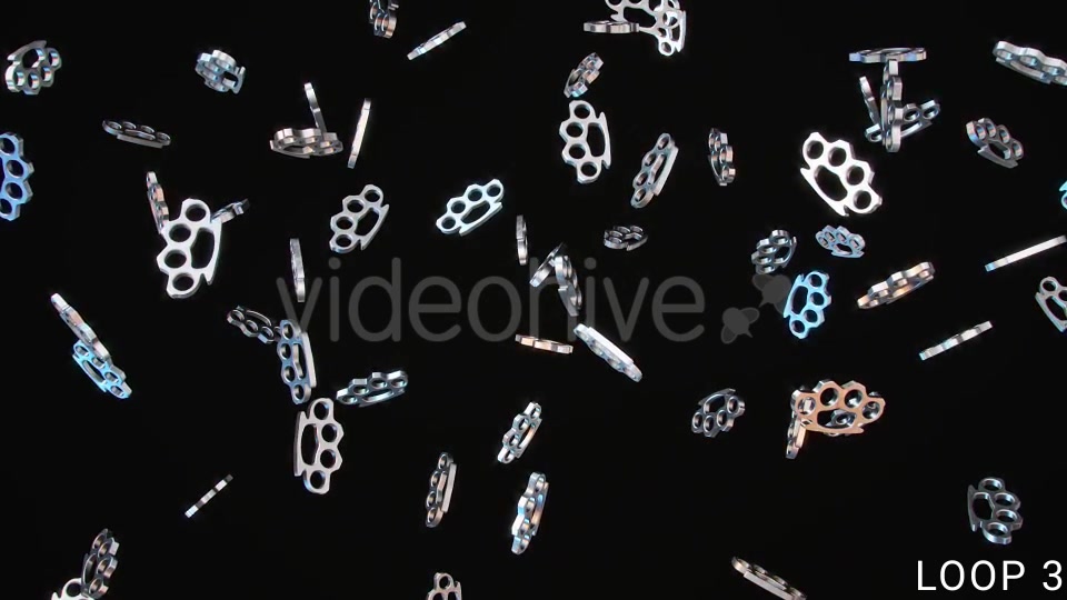 Chrome Knuckle Duster Loops - Download Videohive 17398730