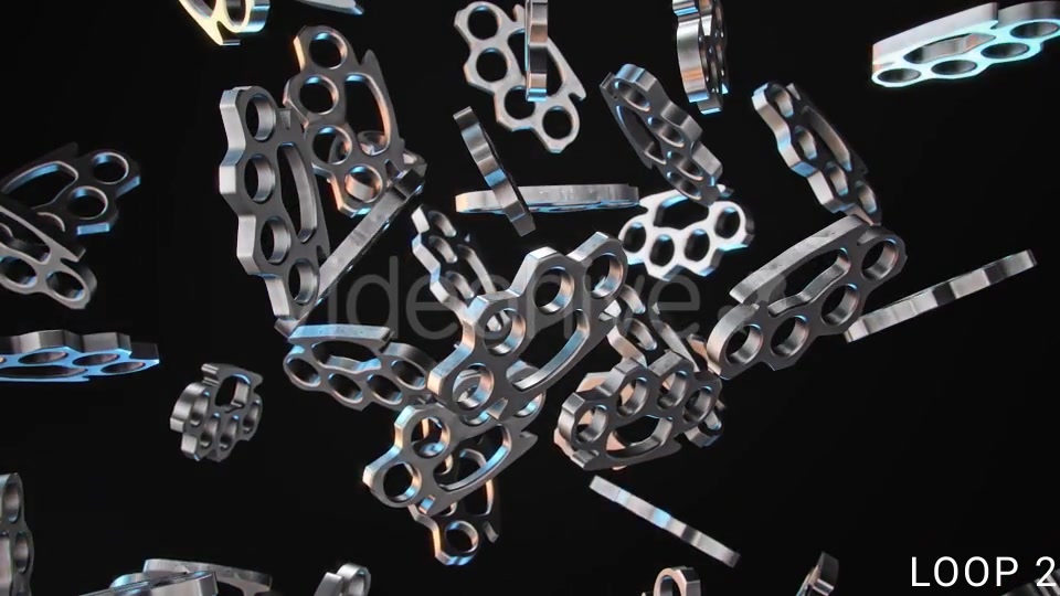 Chrome Knuckle Duster Loops - Download Videohive 17398730