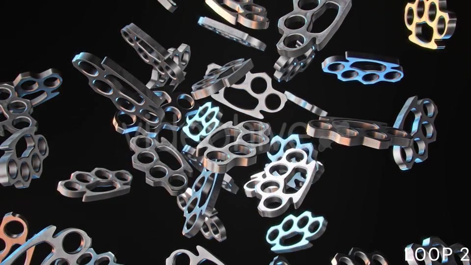 Chrome Knuckle Duster Loops - Download Videohive 17398730