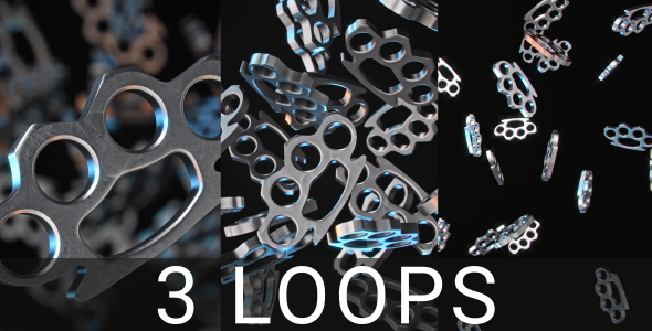 Chrome Knuckle Duster Loops - Download Videohive 17398730