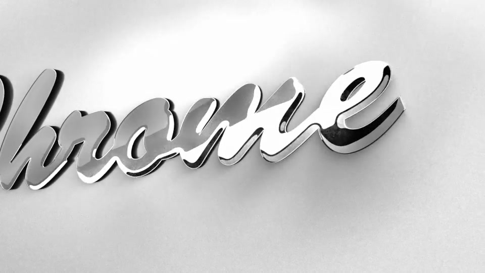 Chrome Logo - Download Videohive 7011777