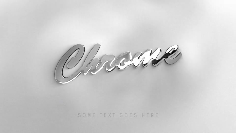 Chrome Logo - Download Videohive 7011777