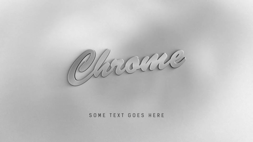 Chrome Logo - Download Videohive 7011777