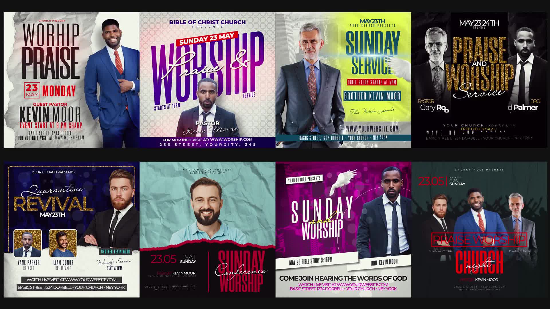 Church Instagram Pack Videohive 32539780 After Effects Image 1