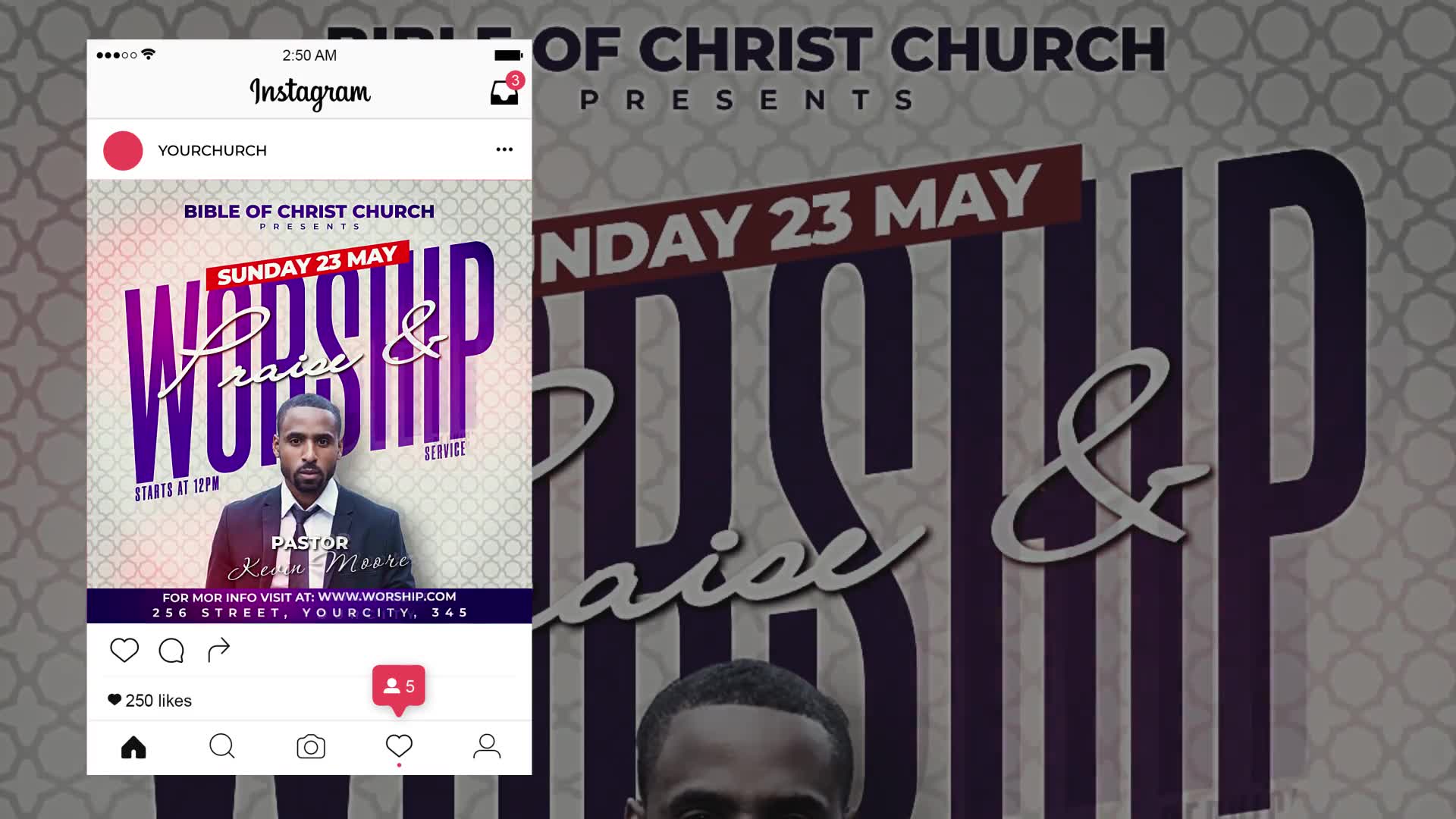 Church Instagram Pack Videohive 32539780 After Effects Image 3