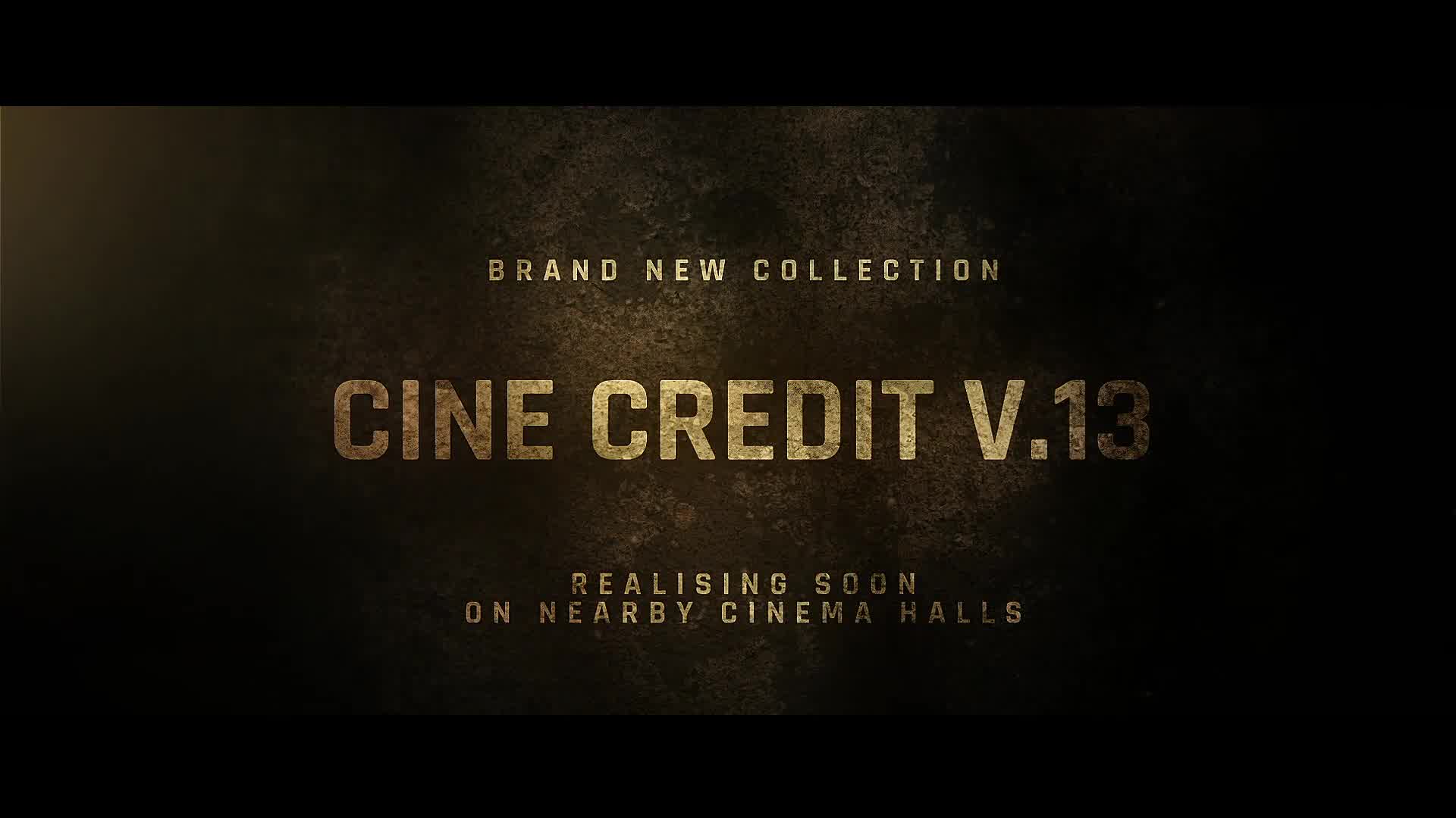 Cine Credit V.13 Videohive 31939832 After Effects Image 12