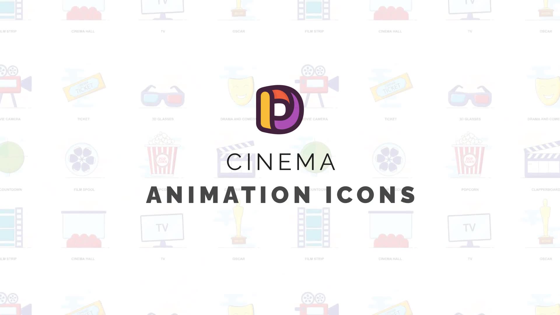 Cinema Animation Icons Videohive 35658132 After Effects Image 2