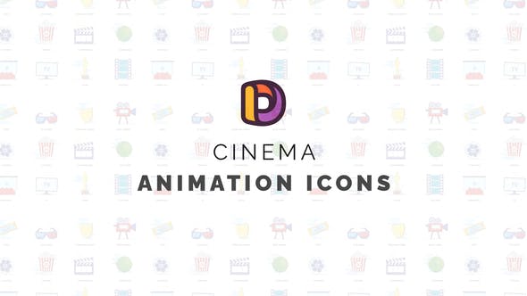 Cinema Animation Icons - Download Videohive 35658132