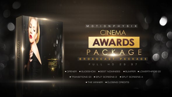 Cinema Awards Package - 14365603 Download Videohive