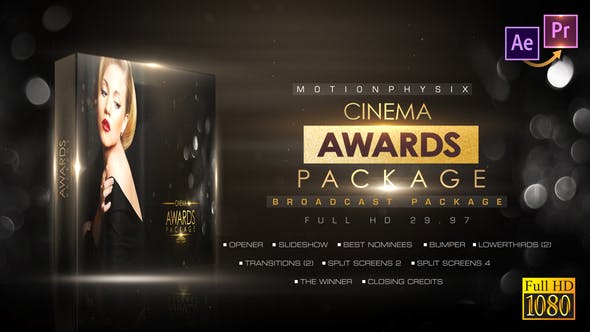 Cinema Awards Package_Premiere PRO - Download Videohive 27764712