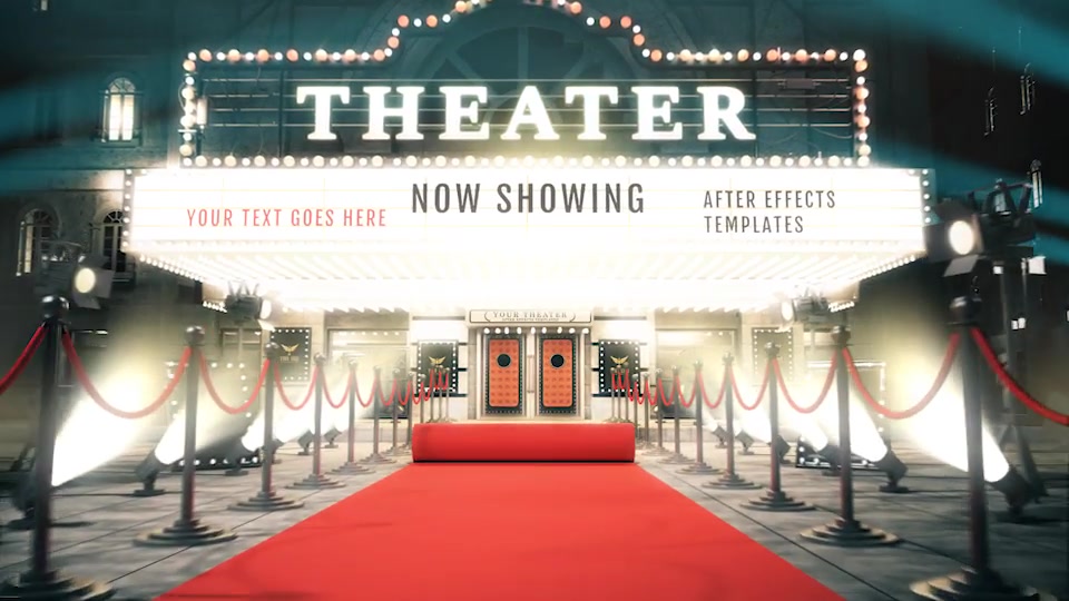 Cinema Intro Curtain Logo Reveal Videohive 29359910 After Effects Image 5