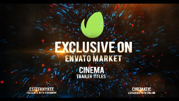 Cinema Particle Trailer Titles - Download Videohive 16940414