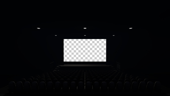 Cinema Saloon With Alpha - Download Videohive 21097223