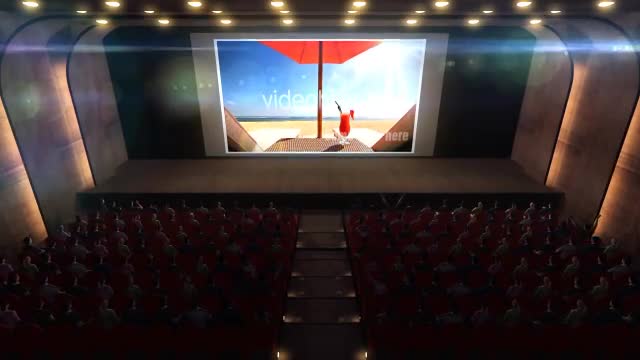 Cinema Theater with Animated People Videohive 5959898 After Effects Image 1