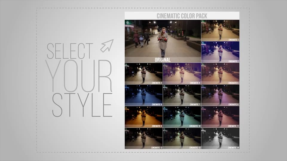 Cinematic Color Presets - Download Videohive 15258791