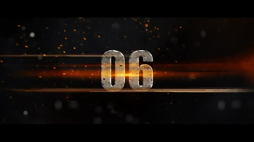Cinematic Countdown Videohive 23124804 After Effects Image 3