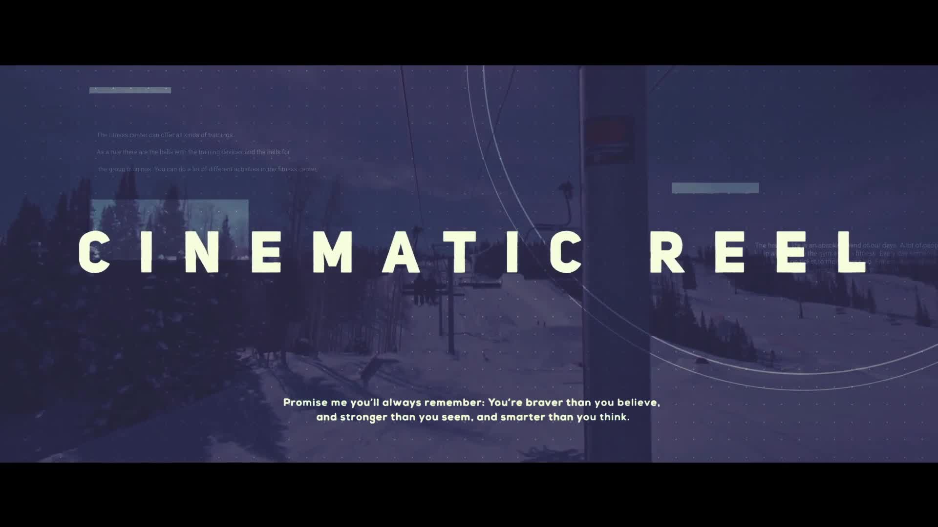 Cinematic Demo Reel Videohive 21319526 After Effects Image 1