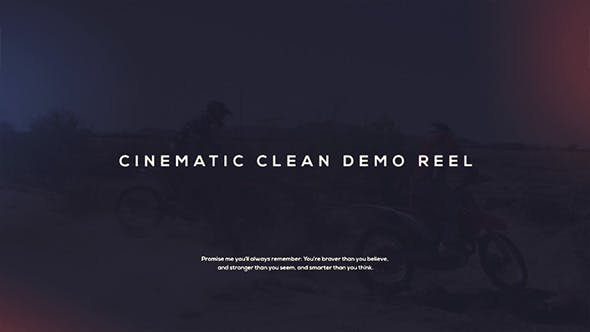 Cinematic Demo Reel - Videohive Download 18671140