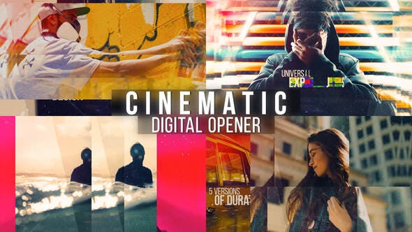 Cinematic Digital Opener Multipurpose Slideshow - 32635425 Download Videohive