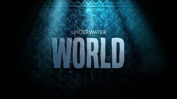 Cinematic Drama Trailer Underwater World - Videohive 22595077 Download