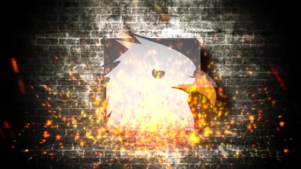 Cinematic Fire Impact Logo Apple Motion - Download Videohive 22605959