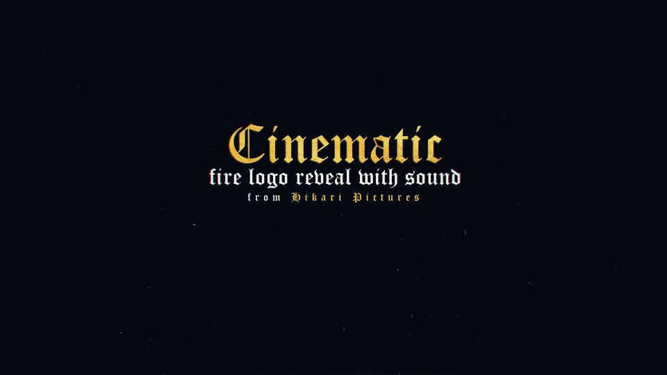 Cinematic Fire Logo Reveal Videohive 19506779 After Effects Image 11