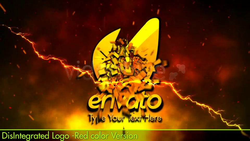 Cinematic Fire Shatter Logo - Download Videohive 3777216