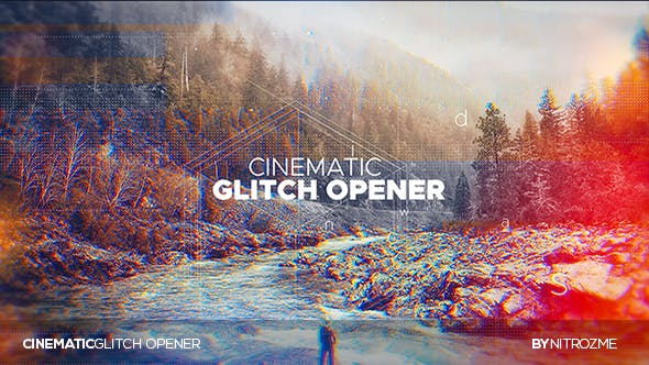 Cinematic Glitch Opener - Download 20227650 Videohive